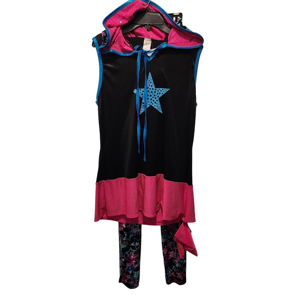 NWOT A Wish Come True Costume Sz XLA Tunic / Hoodie,  Leggings, Gloves